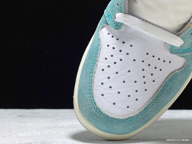 Rep OG Turbo Air Jordan High 1 Green Retro 555088-311 0805